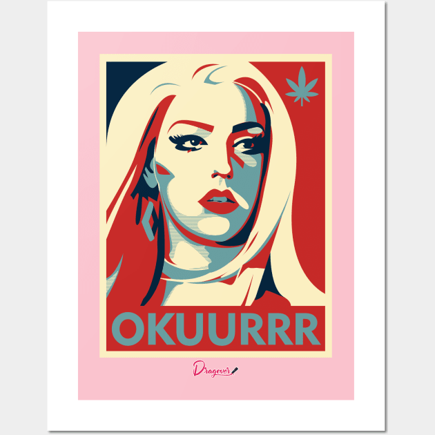 Laganja from Drag Race Wall Art by dragover